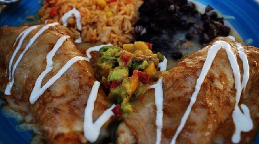 Z'Tejas Green Chile Barbacoa Enchiladas Recipe