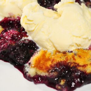 Z'Tejas Spicy Blackberry Cobbler Recipe
