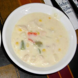 Disney's Boma Restaurant at the Animal Kingdom Lodge Chicken Corn Chowder Recipe
