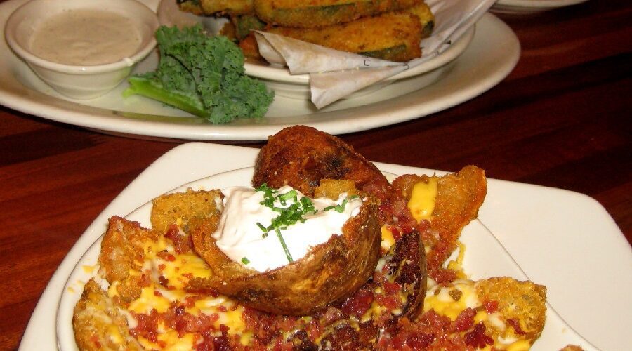 Claim Jumper Loaded Potato Skins Recipe