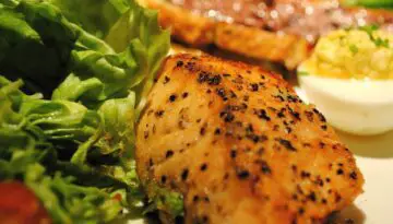Fleming's Prime Steakhouse Salmon with Greens Recipe