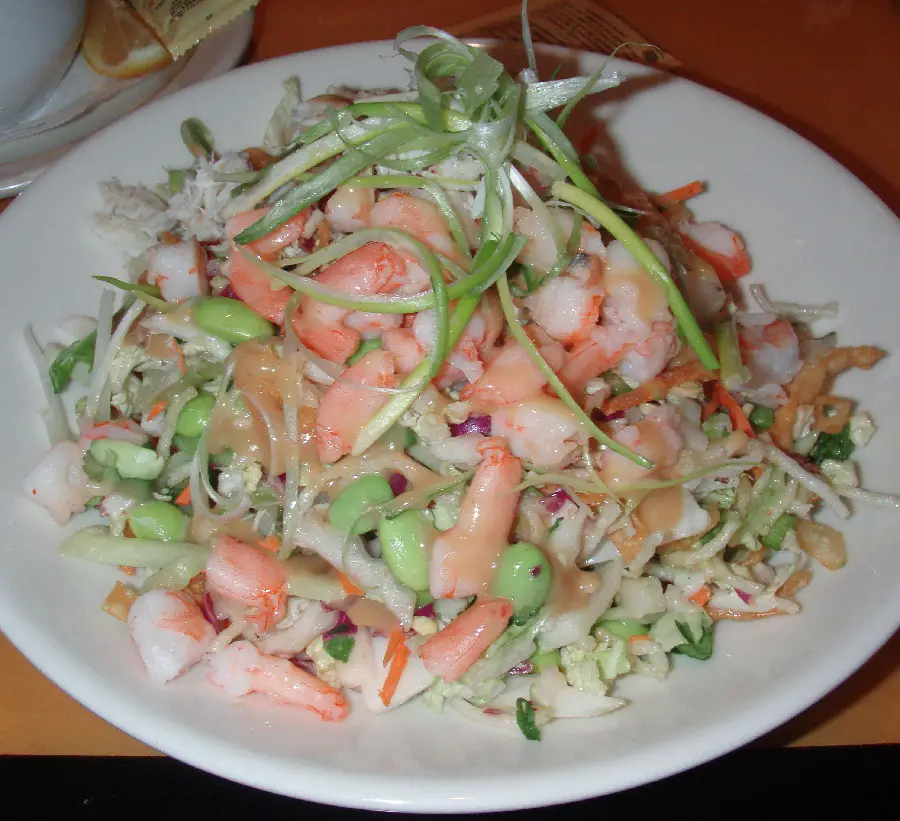 California Pizza Kitchen Seafood Miso Salad Recipe