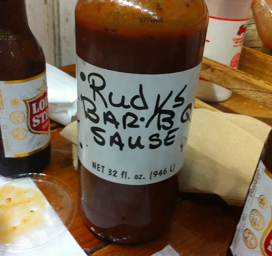 Rudy's Country Store and Bar-B-Q Rudy's Bar-B-Q Sauce