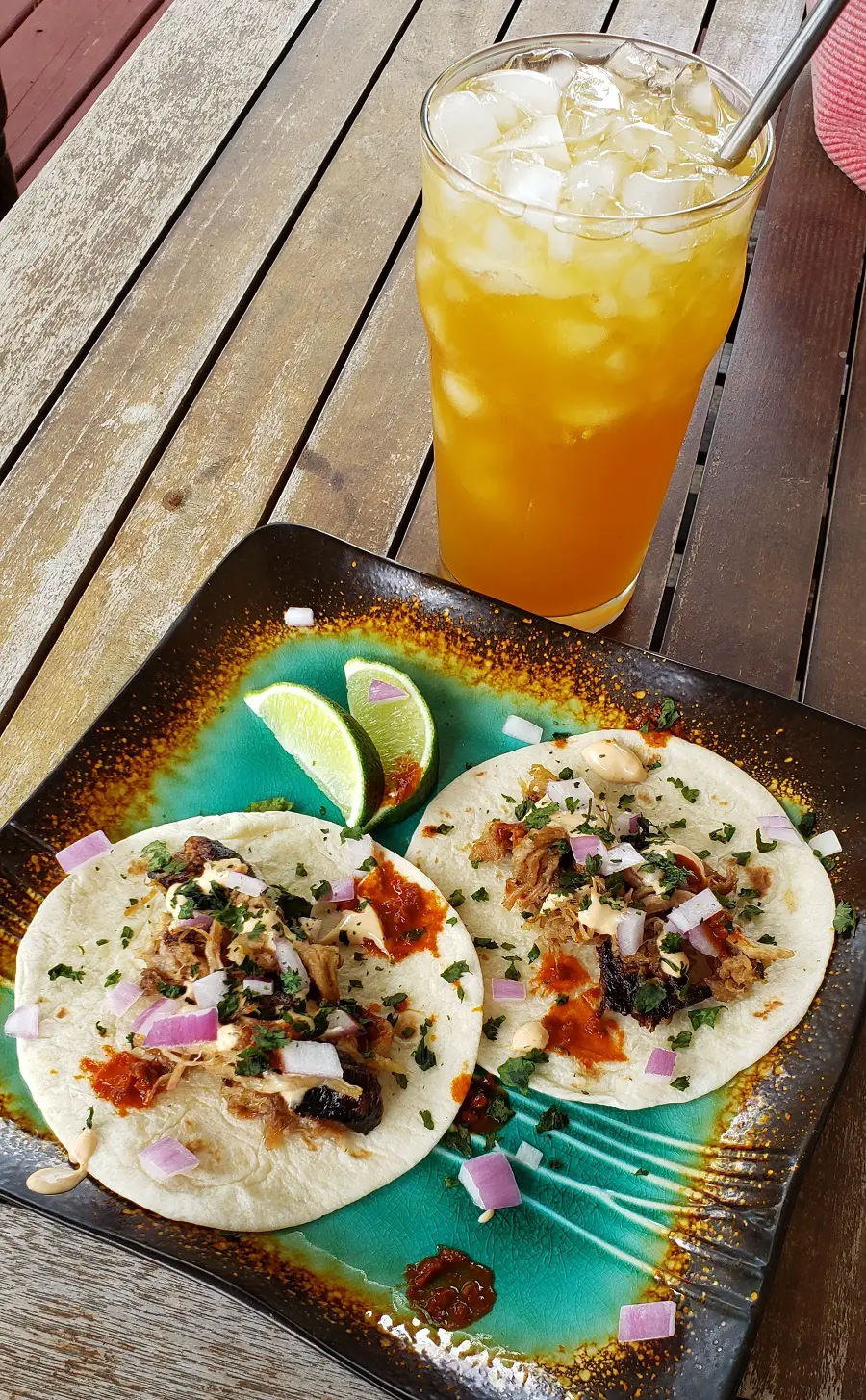 Food Truck-Style Pulled Pork Tacos with Creamy Tex-Mex Sauce Recipe