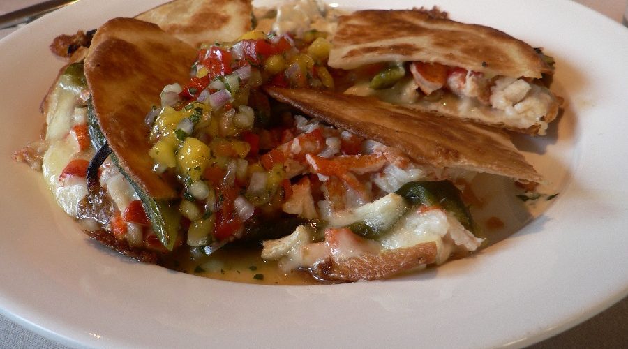Anthony's Fish Grotto Lobster Quesadilla Recipe