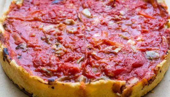 Uno Pizzeria & Grill Cheese and Tomato Deep Dish Pizza Recipe