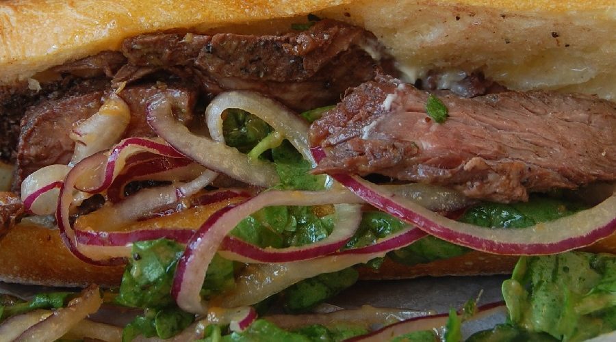 Weber Grill Restaurant Southwest Steak Sandwich Recipe