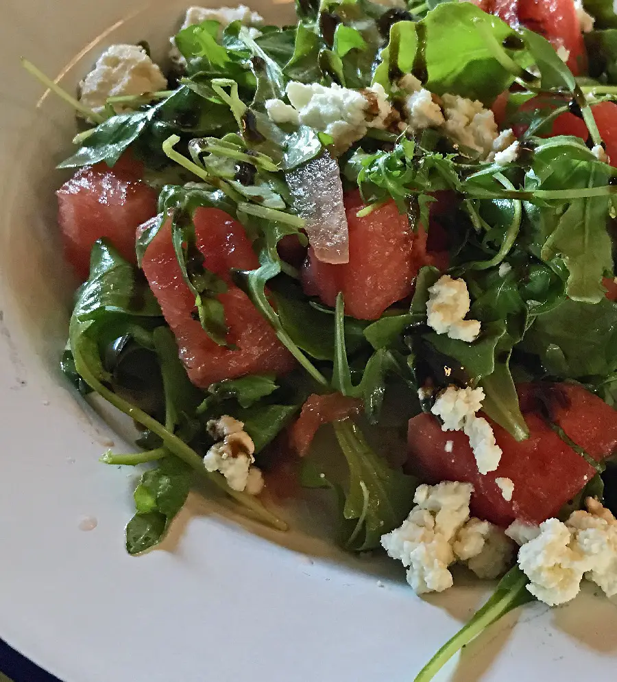 BJ's Restaurant & Brewhouse Feta Watermelon Salad Recipe