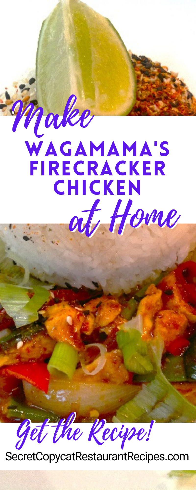 Wagamama Firecracker Chicken RecipeWagamama Firecracker Chicken Recipe