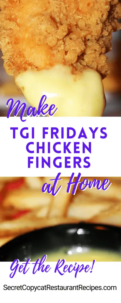 TGI Fridays Chicken Fingers Recipe