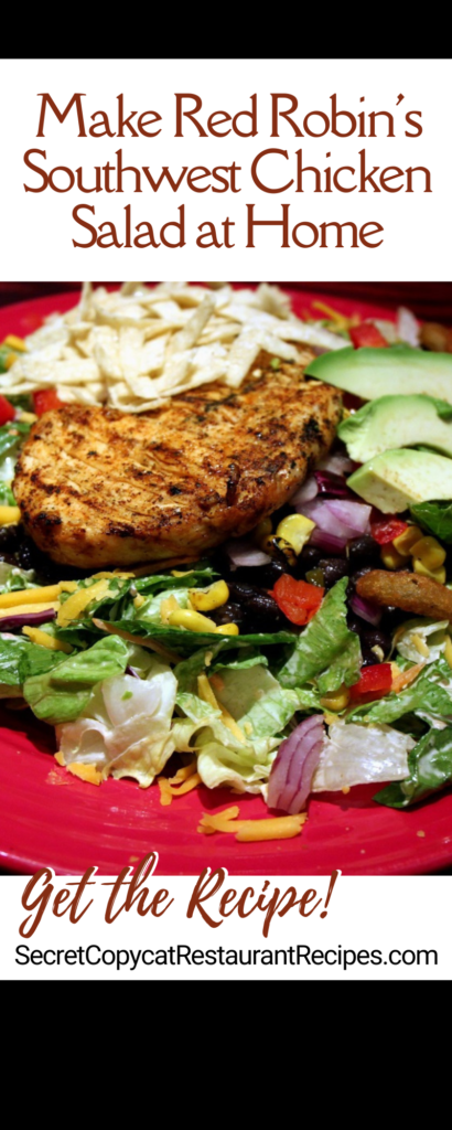 Red Robin Southwest Chicken Salad Recipe