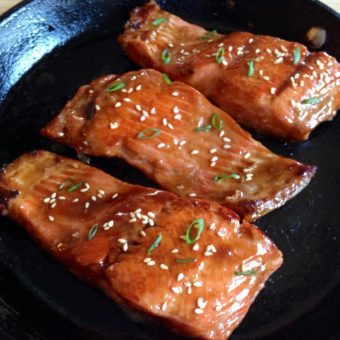 The Big Bowl Teriyaki-Glazed Salmon Recipe