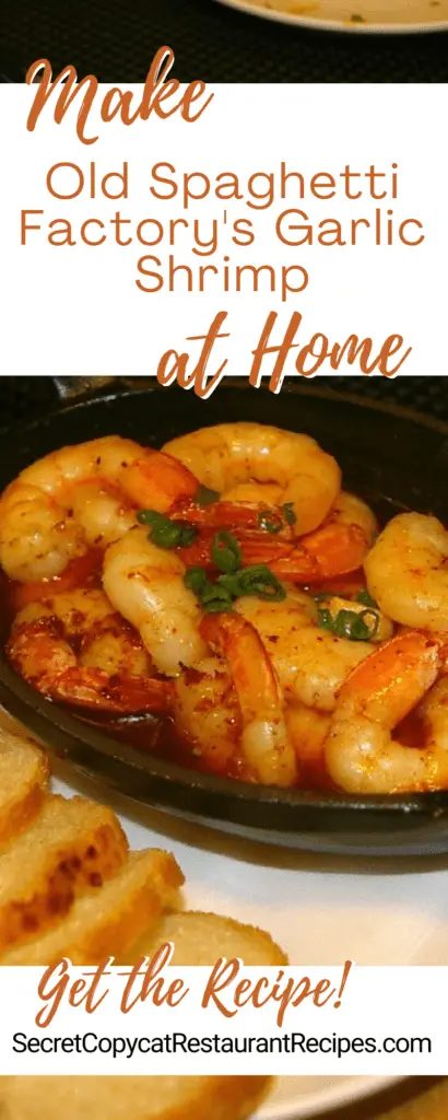 The Old Spaghetti Factory Garlic Shrimp Recipe