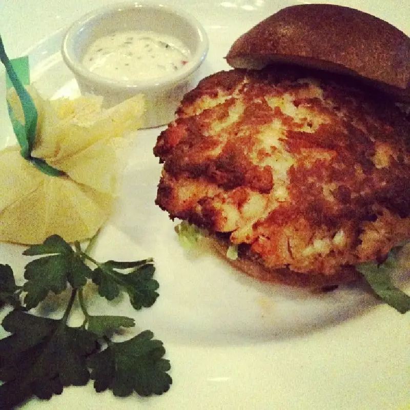 The Capital Grille Lobster and Crab Burger