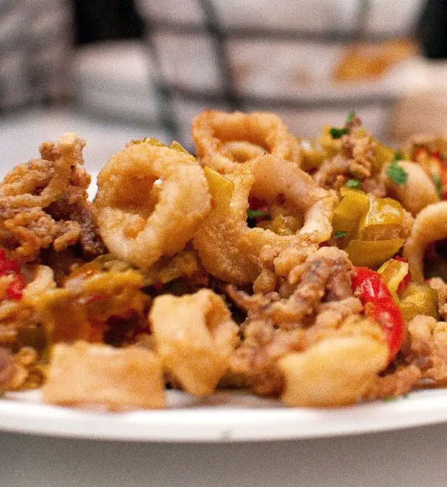 The Capital Grille PanFried Calamari with Hot Cherry Peppers Recipe