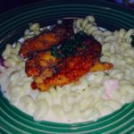 Applebee's Four Cheese Mac & Cheese with Honey Pepper Chicken Recipe