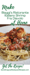 Biaggi’s Ristorante Italiano Shrimp Fra Diavolo Copycat Recipe