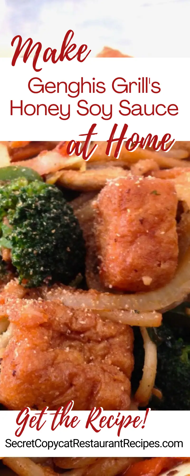 Genghis Grill Honey Soy Sauce Recipe