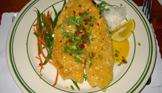 McCormick & Schmick's Cashew-Crusted Tilapia Recipe