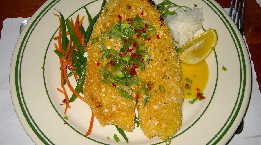 McCormick & Schmick's Cashew-Crusted Tilapia Recipe