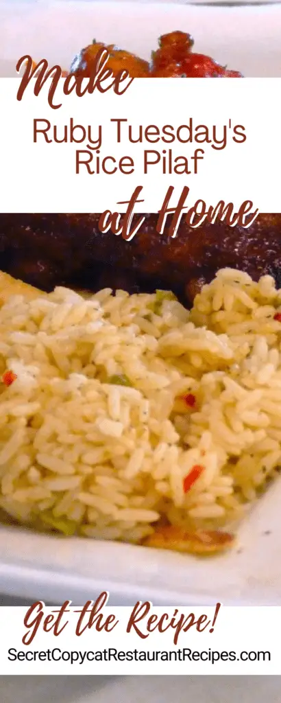 Ruby Tuesday Rice Pilaf Recipe Secret Copycat Restaurant Recipes