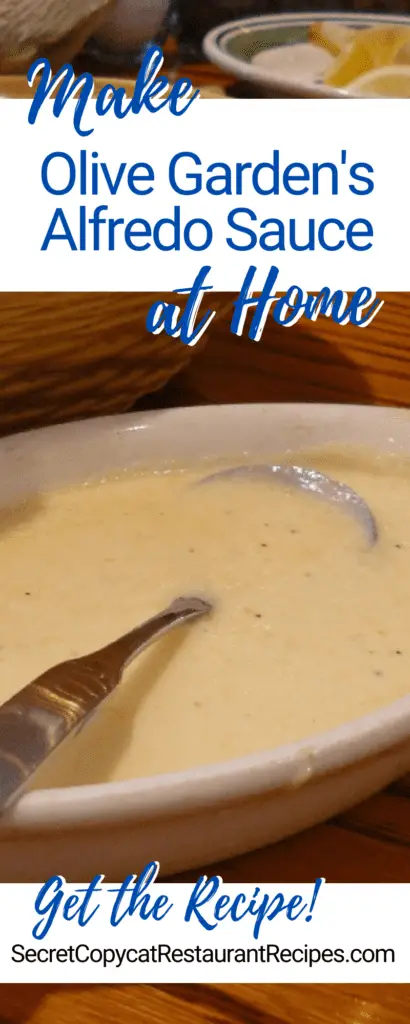 Olive Garden Alfredo Sauce Recipe