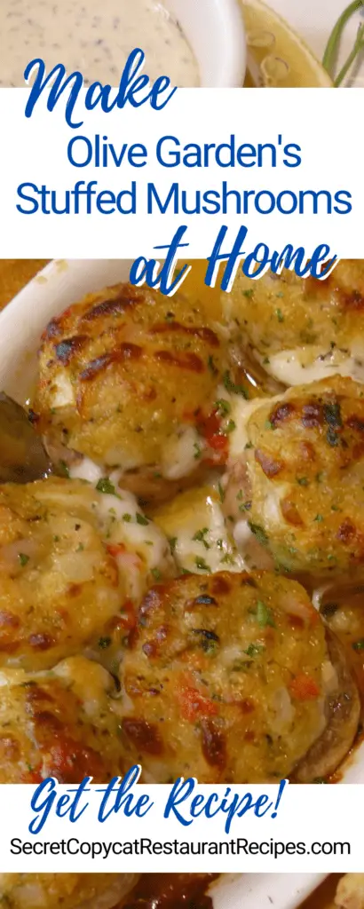 Olive Garden Stuffed Mushrooms Recipe