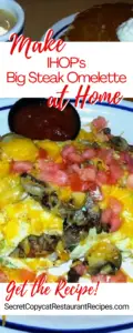 IHOP Big Steak Omelette Recipe