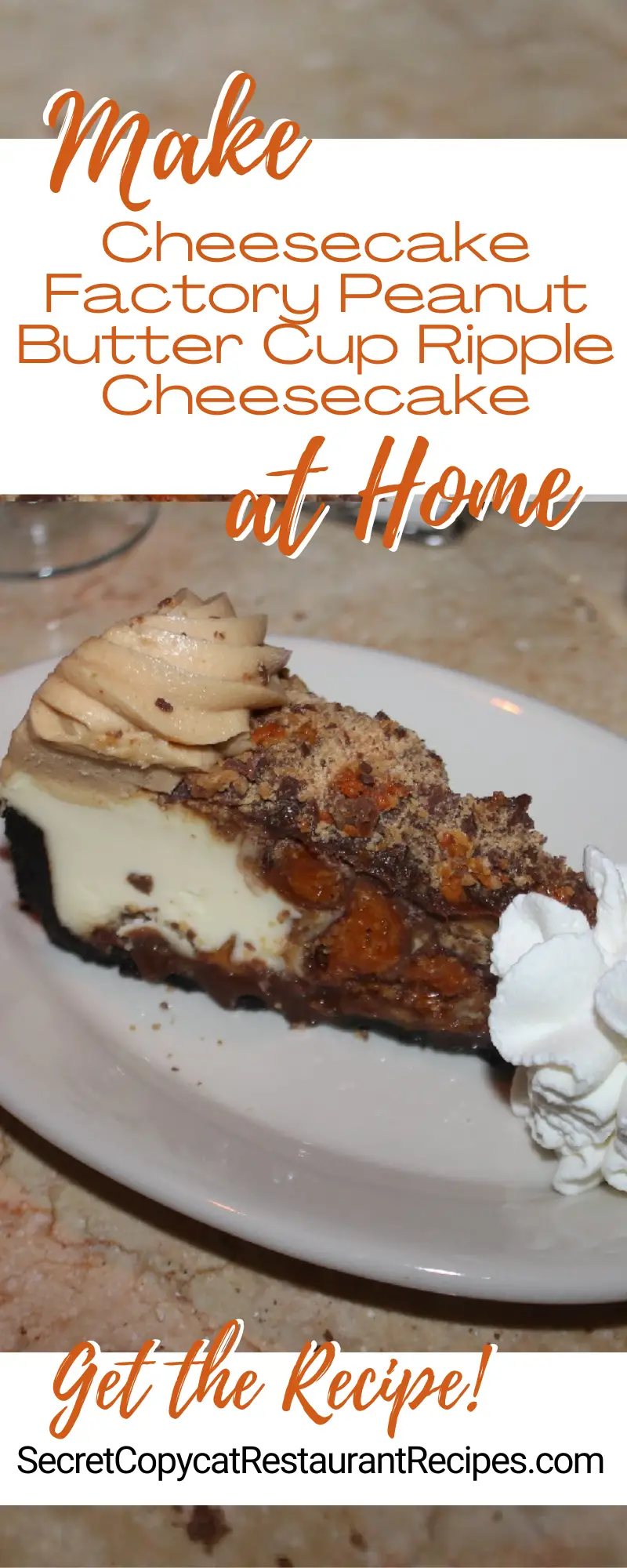 Cheesecake Factory Peanut Butter Cup Ripple Cheesecake Recipe