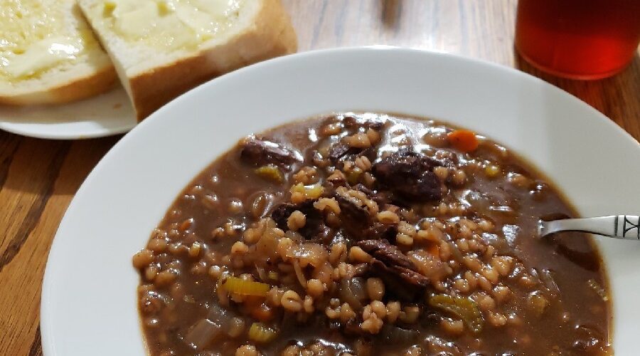 Disney Epcot's Le Cellier Steakhouse Beef Barley Soup Recipe