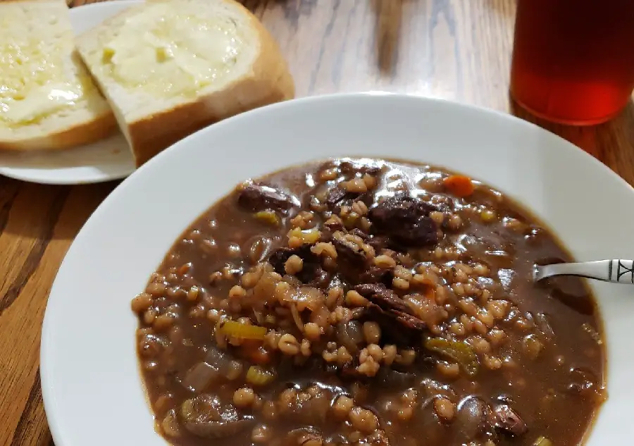 Disney Epcot's Le Cellier Steakhouse Beef Barley Soup Recipe