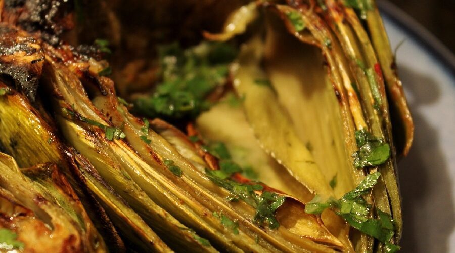 Lucille's Smokehouse BBQ Grilled Artichokes Recipe