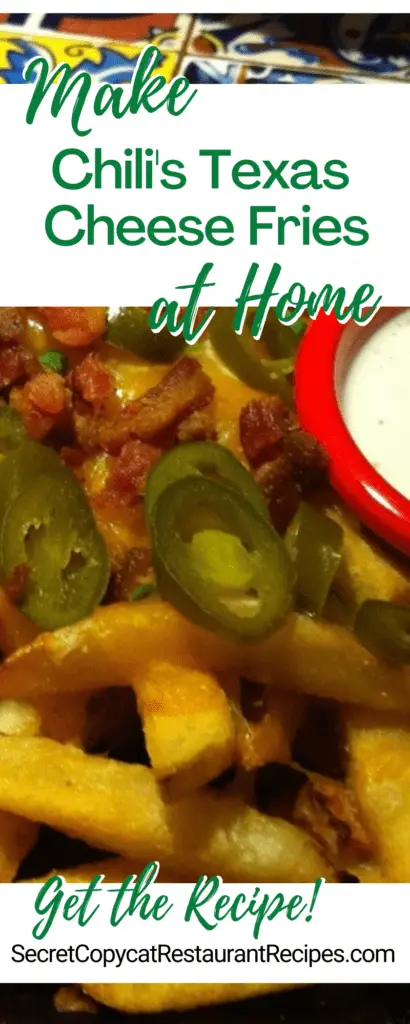 Chili's Texas Cheese Fries Recipe