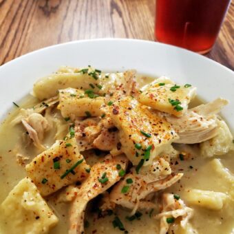 Panera Bread Chicken and Dumplings Recipe