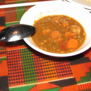 Disney’s Animal Kingdom Lodge’s Boma Restaurant Lentil and Sausage Soup Recipe