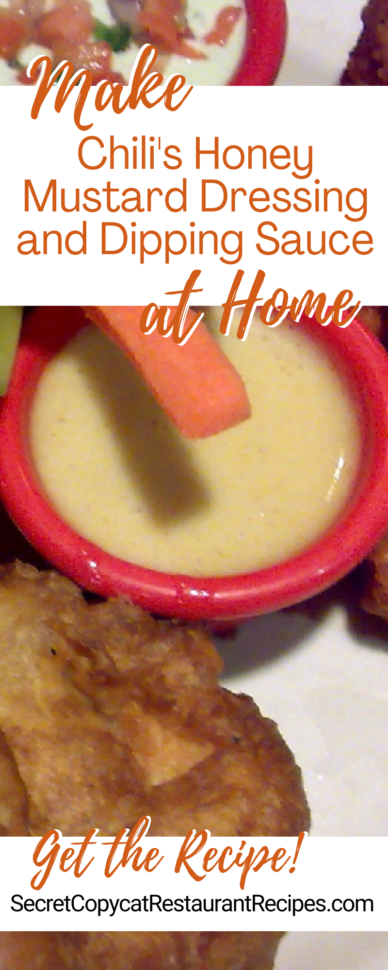 Chili's Honey Mustard Dressing and Dipping Sauce Recipe