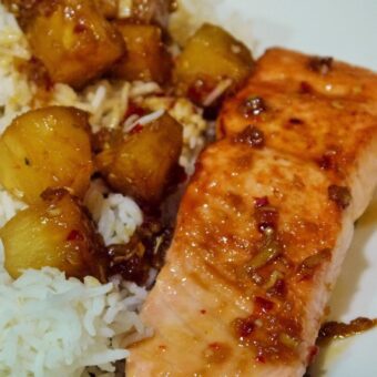 Red Lobster Spicy Pineapple Glazed Salmon Recipe