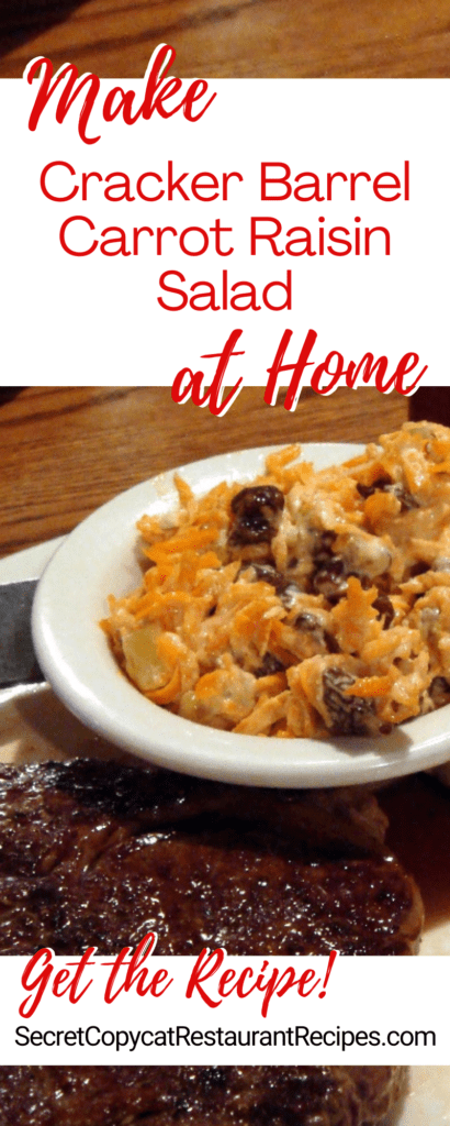 Cracker Barrel Carrot Raisin Salad Recipe