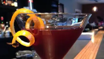 P.F. Chang's Orange Peel Manhattan Cocktail Recipe