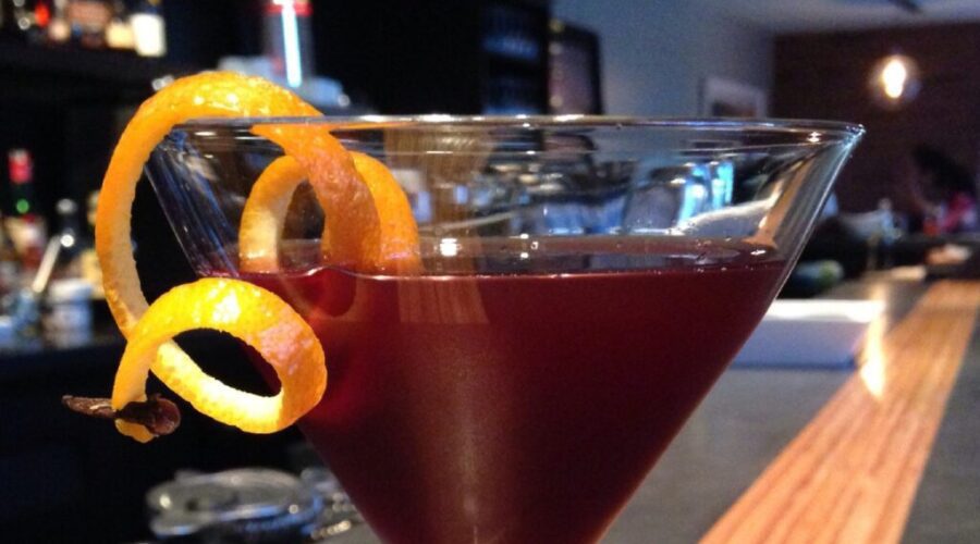 P.F. Chang's Orange Peel Manhattan Cocktail Recipe