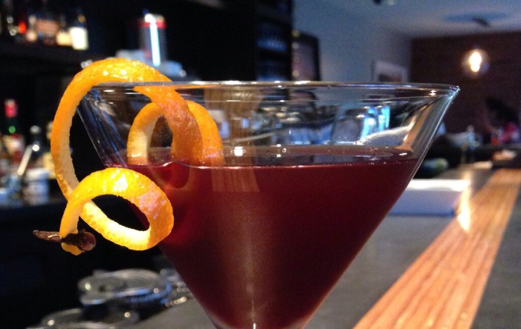 P.F. Chang's Orange Peel Manhattan Cocktail Recipe