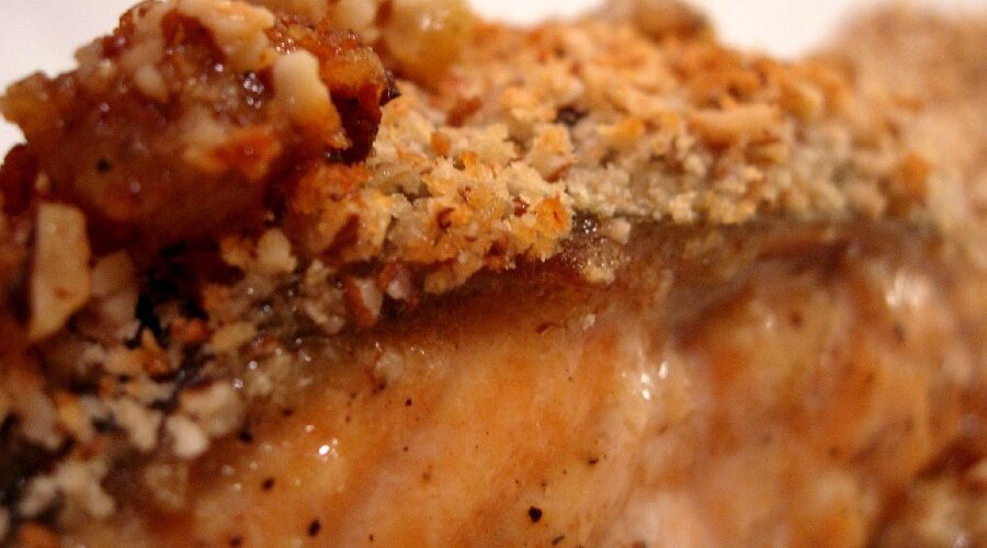 Z'Tejas Plantain Crusted Salmon Recipe