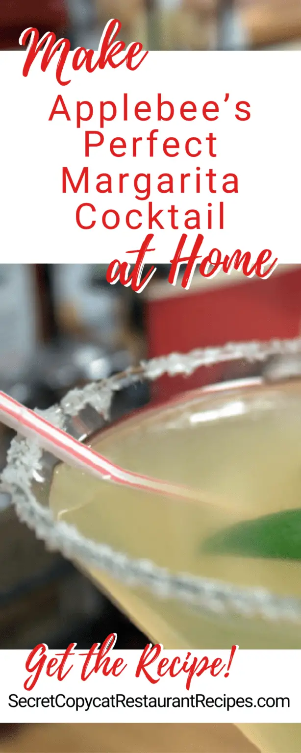 Applebee's Perfect Margarita Cocktail Copycat Recipe Secret Copycat