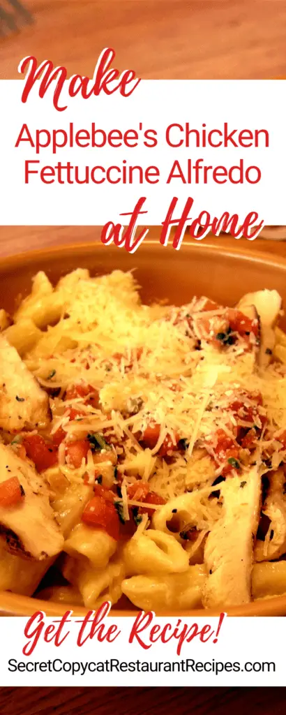 Applebee's Chicken Fettuccine Alfredo Recipe