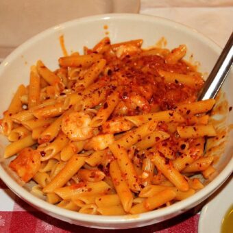 Buca di Beppo Shrimp Fra Diavolo Recipe