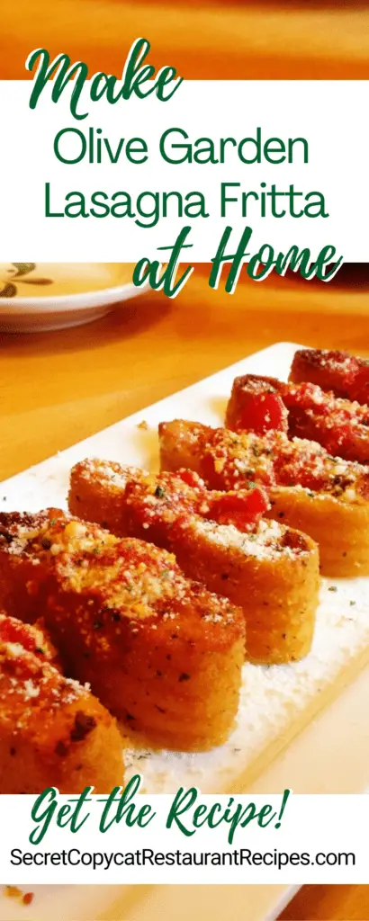 Olive Garden Lasagna Fritta Recipe