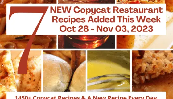 7 New Recipes 23.10.28-11.03