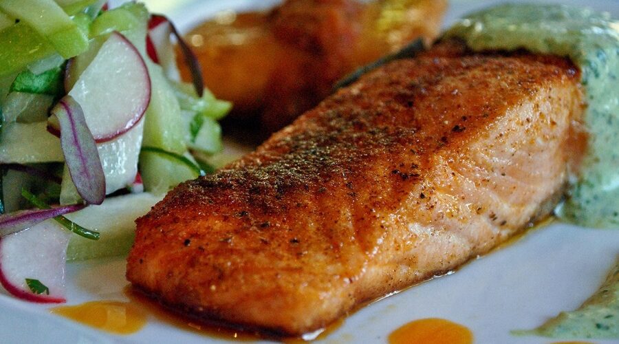 Joe's Crab Shack Black Pepper Crusted Salmon Recipe