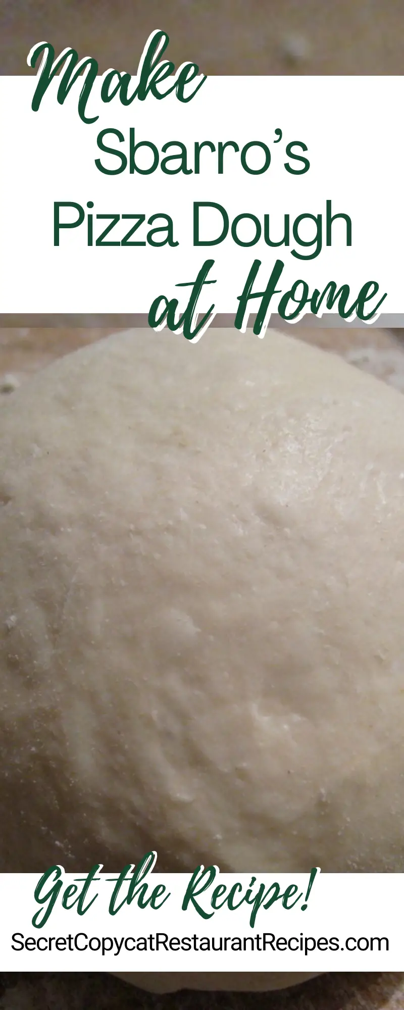 Sbarro Pizza Dough Recipe