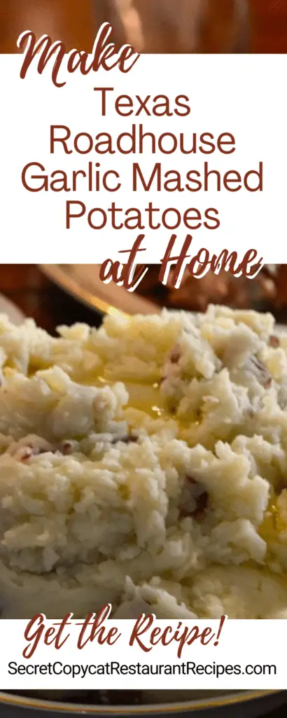 Texas Roadhouse Garlic Mashed Potatoes Recipe